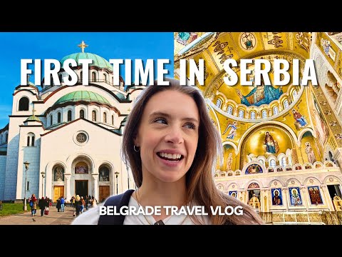 🇷🇸 Belgrade, Serbia | Free Walking Tour, Currency, Food, Saint Sava