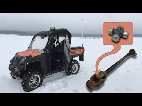Ремонт Рулевого Вала Cfmoto U8 (Замена Крестовин)