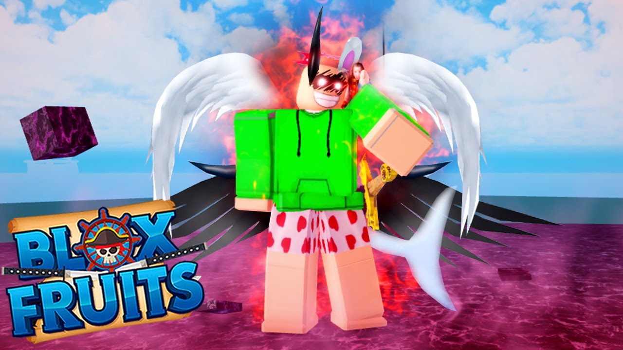 JAZZGHOST no BLOX FRUITS PELA PRIMEIRA VEZ! ( One Piece do Roblox ) 