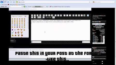 Los Santos Roleplay/Cops/Robbers - How to upload images to the forums.
