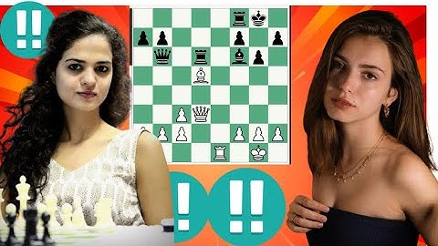 Perfect chess game 27 Tania Sachdev vs Anna Cramling