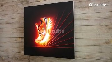 Interactive Dynamic Light-box | LED Backlighting System | DMX LED Programming | Concept Video