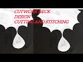 New Cutwork Neck Design Cutting and Stitching|| Easy Sewing Tutorial