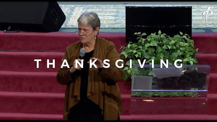 Reverend Mary Strickland - Rock Church - "Thanksgi...