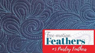 Feathers: Borders, Blocks & Backgrounds | Week 5: Paisley Feathers (Any Machine)