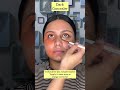 orange corrector VS dark concealer #darkcircles #darkcircleshomeremedy #youtubeshorts #shorts