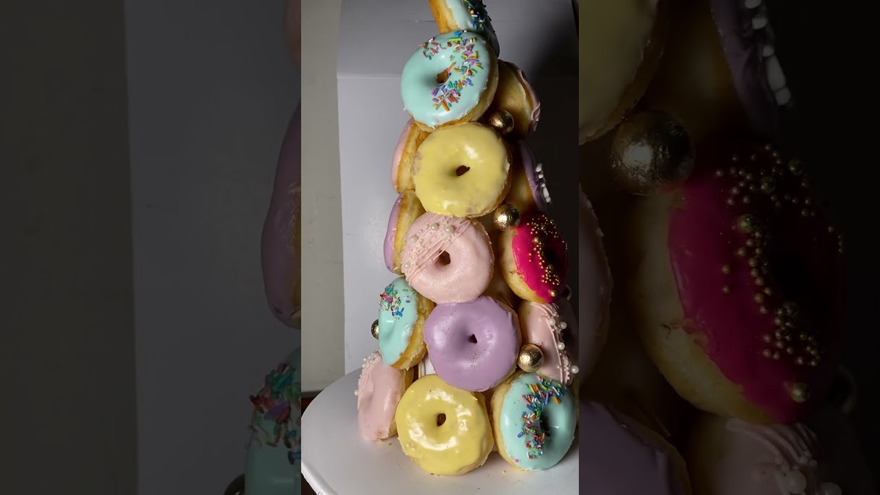 donut tower ♥️👌🏻 