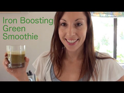 vlogs in spanish Iron Boosting Smoothie Recipe!