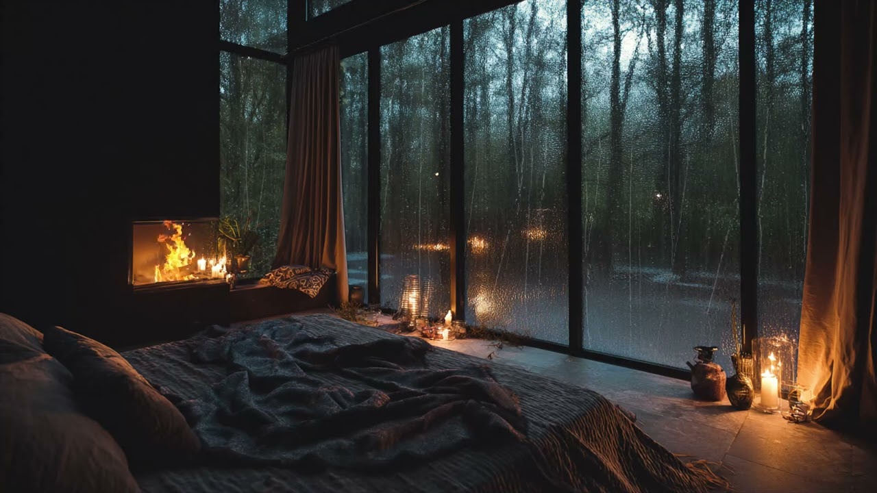 Drift Off Quickly with Sleep Piano Music with Rainfall — to Help You Sleep Through the Night