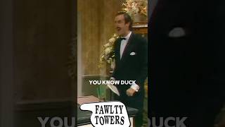 Fawlty Towers John Cleese Prunella Scales Basils Duck Impression 70S Telly