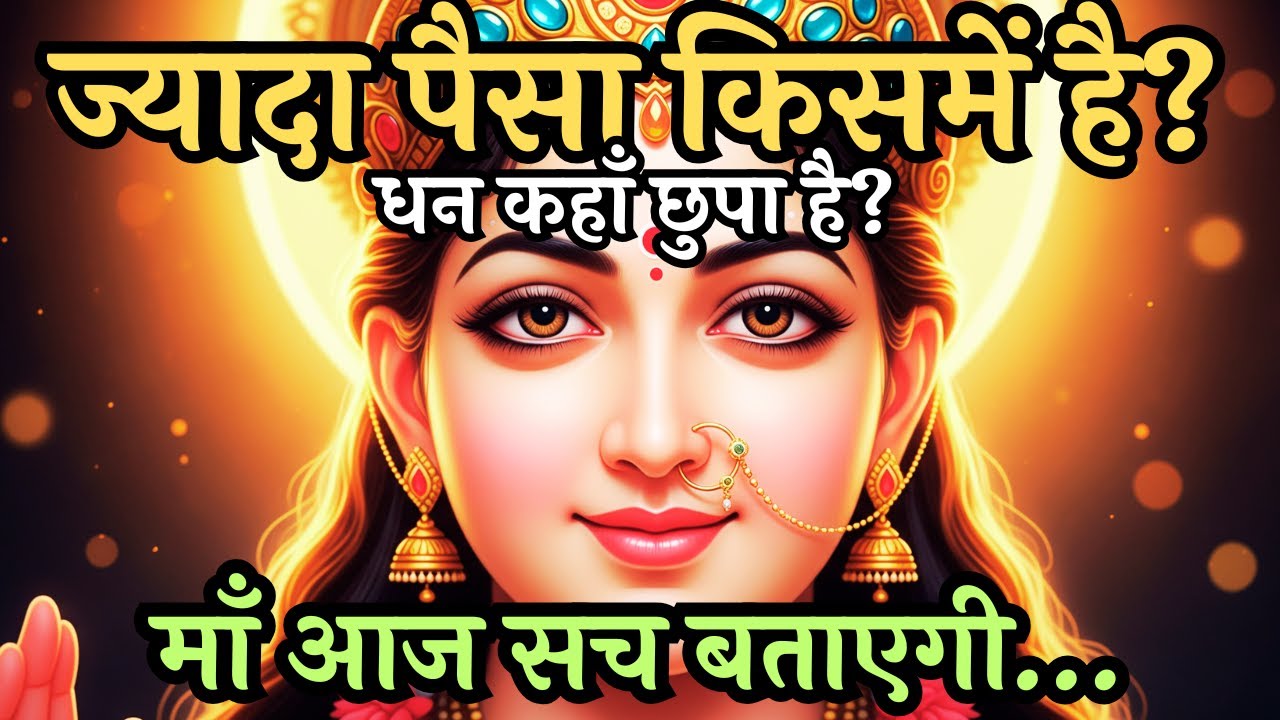 ज्यादा पैसा किसमें है? आज माँ सच्चाई बताती है | Maa Ka Sandesh | Abundance का रहस्य | Kali #maakali