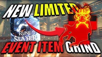 Get ALL Limited Event Items in Rune Slayer – FASTEST Point Grind!
