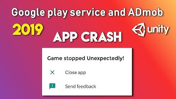 Unity 2019 App crash - login to Google play services and admob [Fixed]