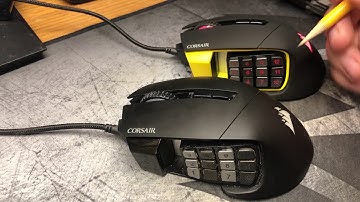 Corsair Scimitar Failure Double Clicks, or Not Clicking