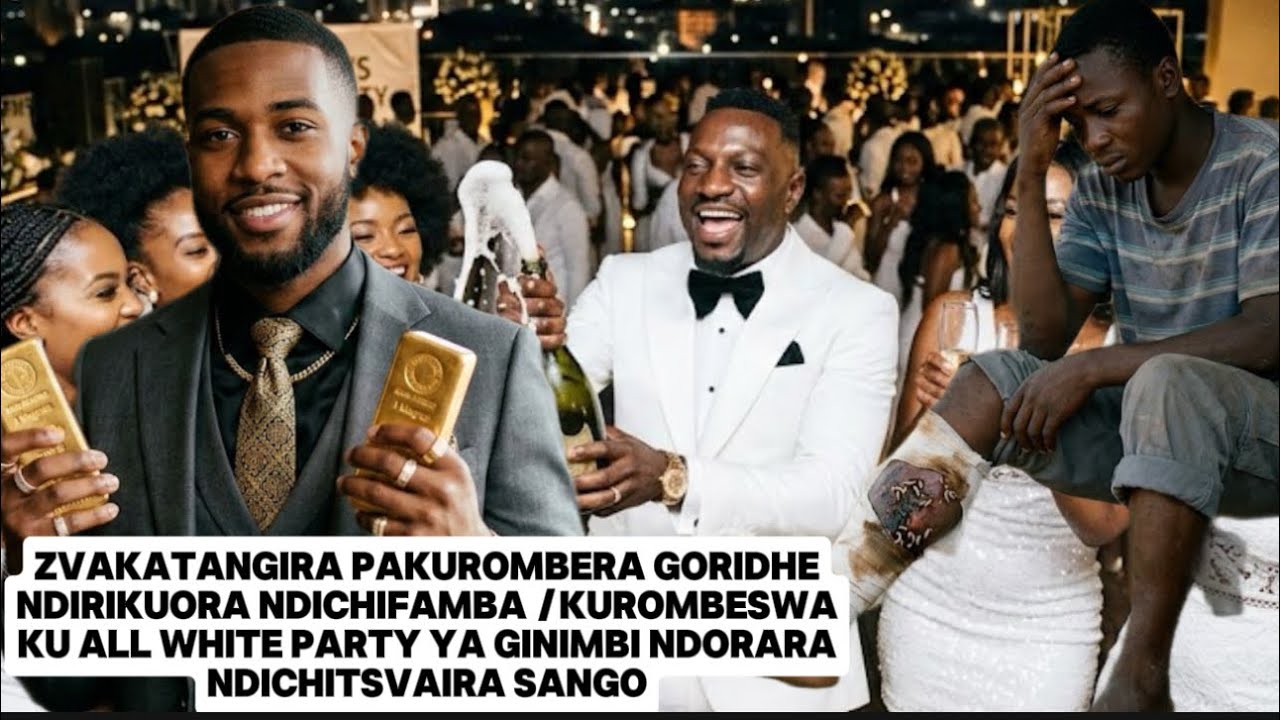 ZVAKATANGIRA PAKUROMBERA GOLD NDAPEDZA HAMA/KUROMBA KWANGU KU ALL WHITE PARTY YA GINIMBI