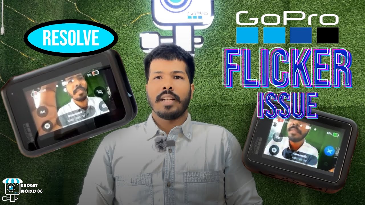 GoPro Indoor Flickering issues resolved YouTube