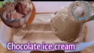 Without condensed milk chocolate ice cream recipe - easy homemade icecream with 4 ingredients