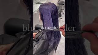 From Blond To Blue Lavender