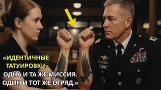 видео: «Она просто подавала еду — пока генерал не увидел её татуировку с вороном.» картинка: «Она просто подавала еду — пока генерал не увидел её татуировку с вороном.»