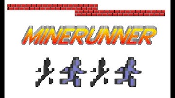 Level 1 + effects | Minerunner | Lode Runner clone | Amiga