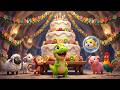 Baby Dino Birthday Party 🎂 Happy Birthday Celebration Song for Kids | Popular 3D Baby Songs