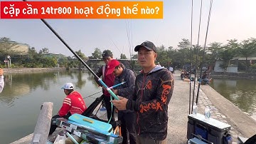 ✅ Test thử 2 cây cần câu đài 14tr800 câu cá bay, tốc độ | DUY FISHING SAI GON