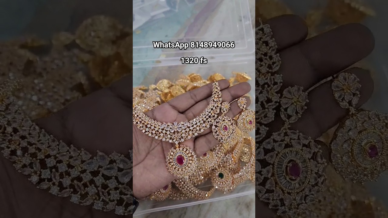 Real Diamond look Necklace 