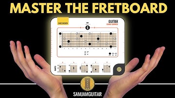 Beheers het fretboard met ÉÉN gitaartheorietool - CHORD COMPASS