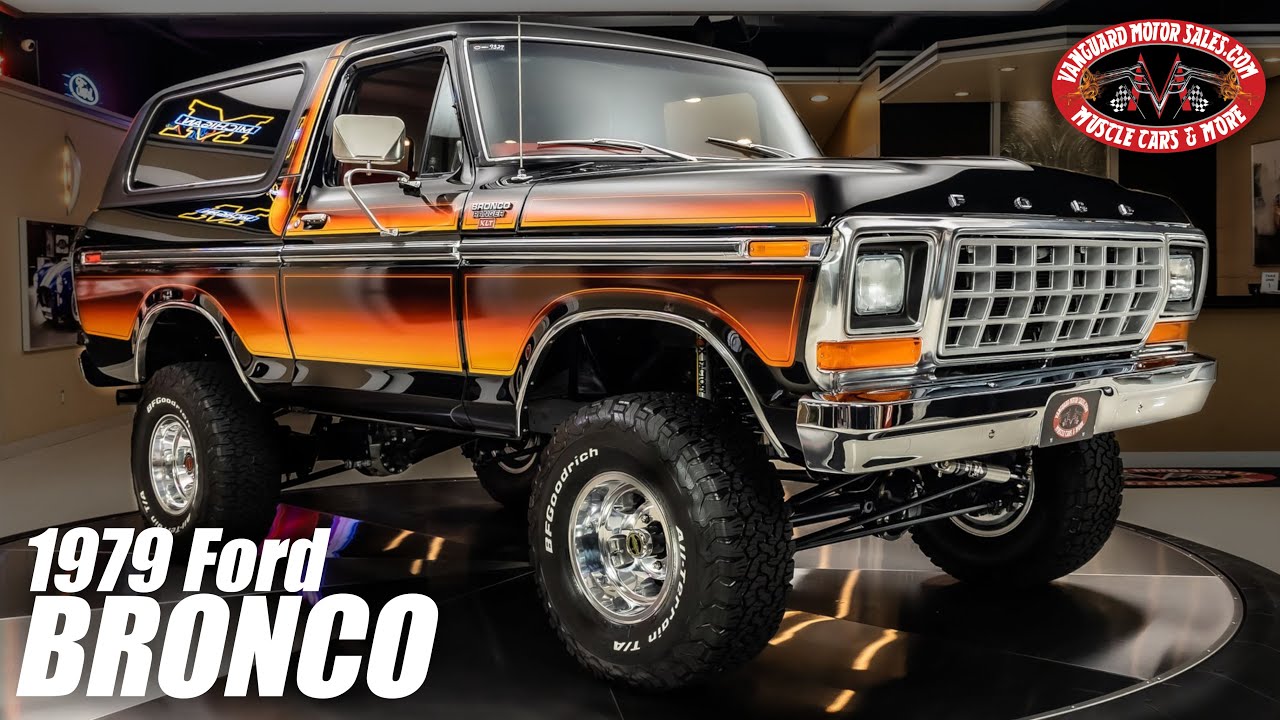 Ford Bronco Restomod 1979 года выпуска продаётся в Vanguard Motor Sales 