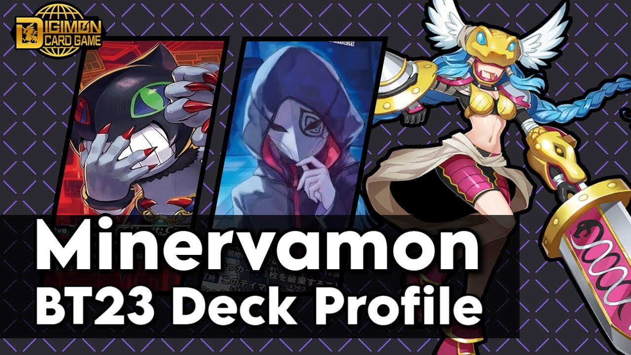 НОВЫЙ КОРОБОЧНЫЙ ТОППЕР! // BT23 Minervamon // Профиль колоды