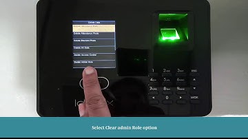MB200 How to Clear Admin