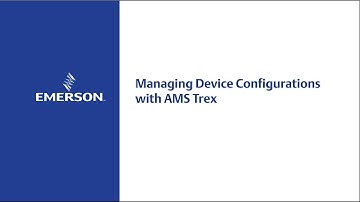Gerenciando configurações do dispositivo com o AMS Trex