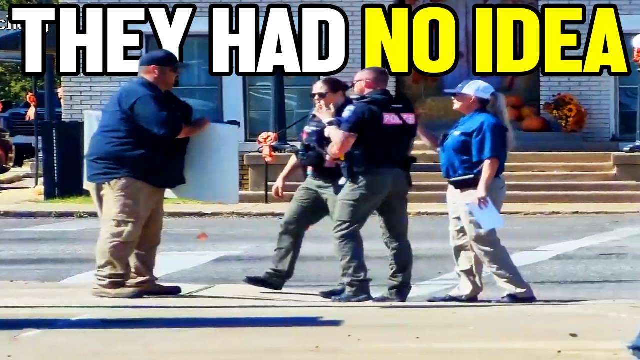 Он устроил идеальную ловушку для полицейских, и они НЕМЕДЛЕННО попались!