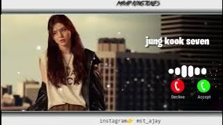 Jung Kook Seven Ringtones 😍 | English trending Ringtones 😍 #ringtone #jungkook #song