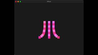 CoCo 3 Atari-ish logo in BASIC