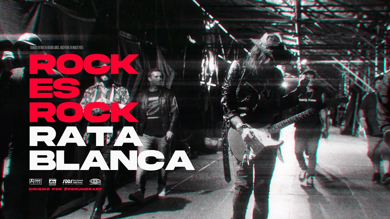 Rata Blanca - Rock Es Rock (4K Videoclip Oficial)