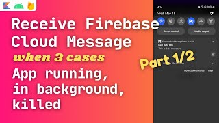 android firebase cloud messaging tutorial | android firebase cloud messaging 2022 | fcm push part 1 screenshot 1