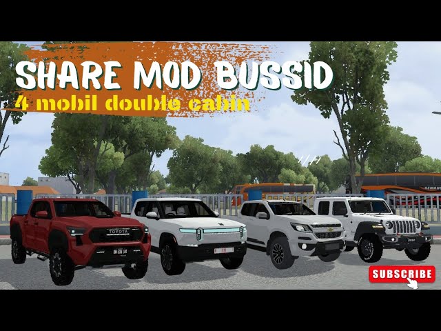 SHARE 4 MOD BUSSID MOBIL DOUBLE CABIN | MOD BUSSID TERBARU class=