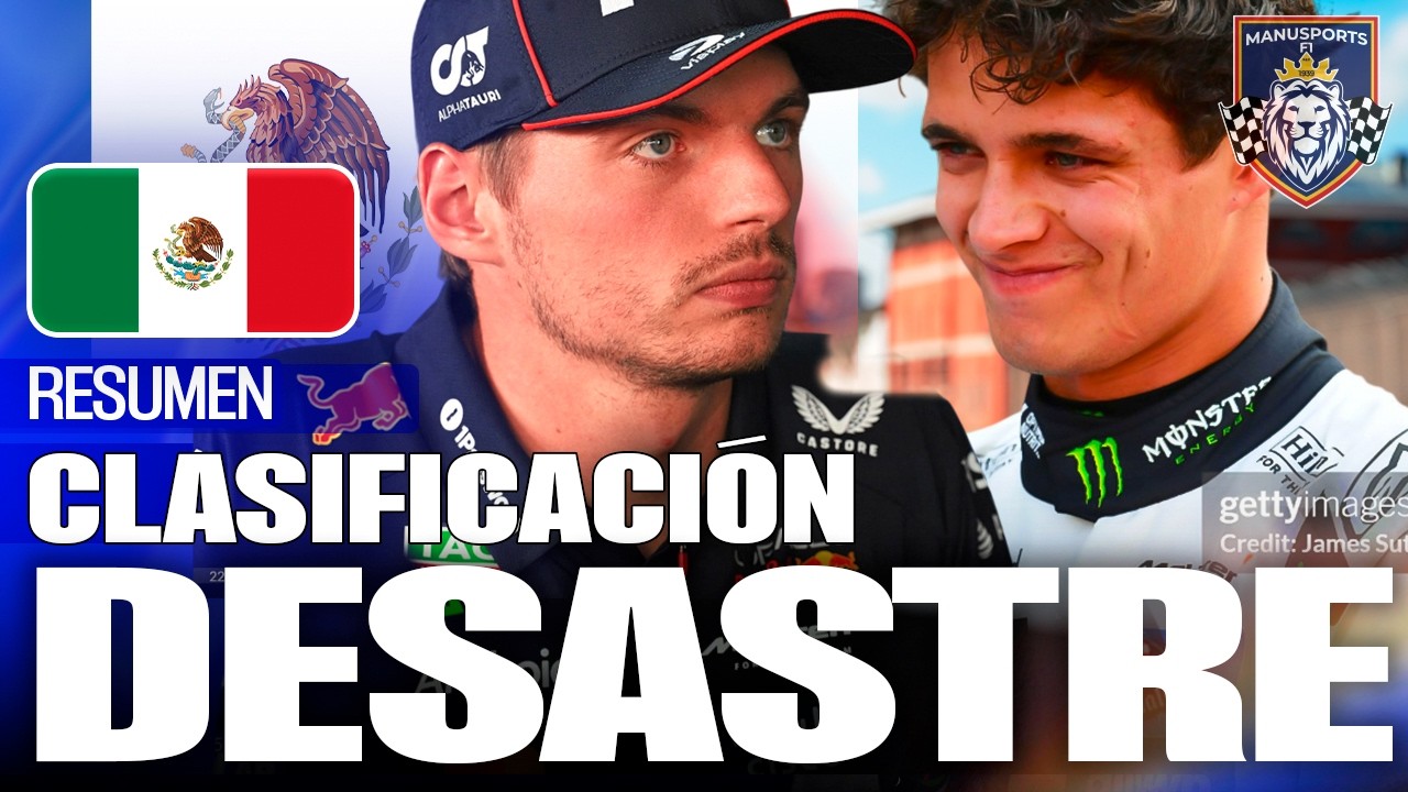 VERSTAPPEN OBLIGADO a REMONTAR en PESADILLA de PIASTRI  | Clasificación GP de México F1 2025