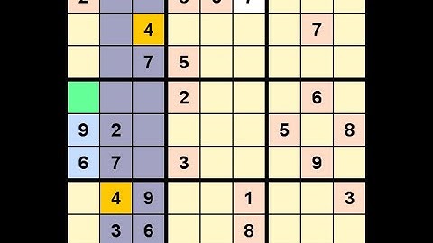 How to Solve Los Angeles Times Sudoku Expert July 21, 2021