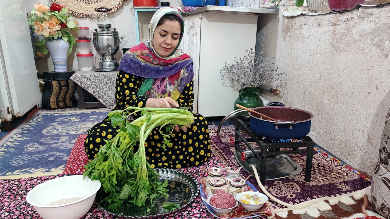 Рецепт плова из баранины с сельдереем в деревенском стиле | Сельская жизнь