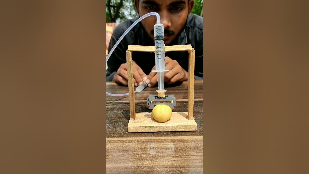 respect 😱🔥। hydraulic pressure machine#experiment #tiktok #hydraulicpress
