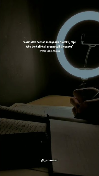 Story Wa || Aku tidak pernah menyesali diamku
