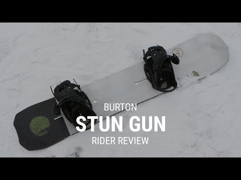 Burton Stun Gun 2019 Snowboard Rider Review - Tactics.com