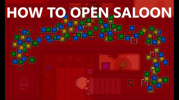 【Surviv.io】How to open the saloon???The code of saloon.