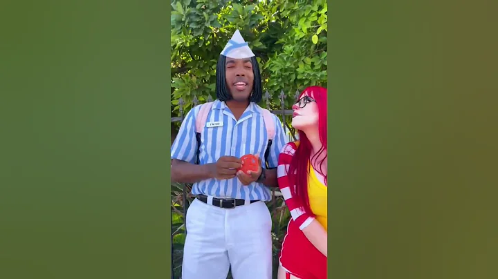Ed hangs out with Rhonda McDonald at the Fast Food...