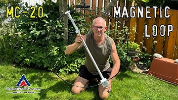 MC-20 Magnetic Loop Antenna by Paul OM0ET - unboxing and first assembly