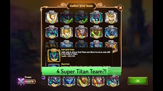 Hero Wars — Is Dark Totem Better? Testing Teams With 4 Super Titans screenshot 1