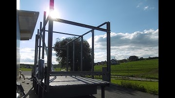 Reference 2015: Pre-drying moving floor hopper/Trémie pré-sécheuse à fond mouvant/ Vortrocknerbunker