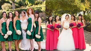 Top Trend 2021 stylish Bridesmaids dresses collection//Formal Dresses/evening dresses